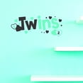 thumbnail image 1 of Custom Decals Twins Wall Art Size: 14 X 28 Inches Color: Multi, 1 of 1