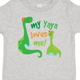 thumbnail image 4 of Inktastic My Yaya Loves Me Grandson Dinosaur Boys Toddler T-Shirt, 4 of 5