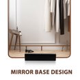 thumbnail image 3 of Mobutofu Floor Mirror Support Black Mirror Stand 1Pack Rectangular Living Room, 3 of 7