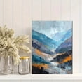 thumbnail image 2 of Abstract Mountain Landscape Canvas Print for Living Room Bedroom Office Hotel Lobby Entryway Decor, 2 of 8