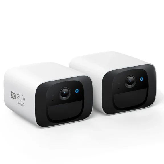 Open Box eufy SoloCam C210 (2-Pack) Wireless 2K Outdoor Camera, Local Storage and No Hidden Fees