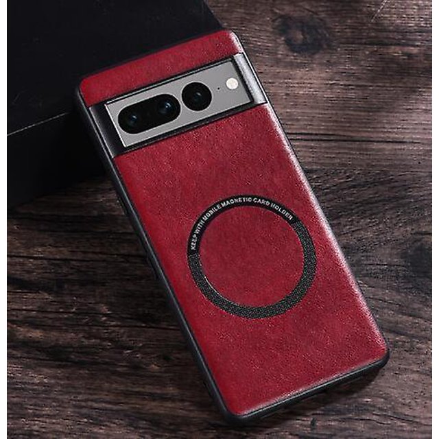 Magnetic Leather Case Compatible Google Pixel 7 Pro/ Pixel 7 For Magsafe Wireless Charging & Accessories