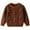 Coffee, variant on Cethrio Girls Crew Neck Sweaters Size 7-8, Fall Winter Long Sleeve Knitted Pullover Girls Clothing Pink