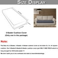 Rosnek Stretch Couch Cushion Cover Sofa Cushion Furniture Protector