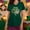 #654-Red, variant on Wowcloth Women's St. Patrick's Day Print Scrub Top, Loose Fit V-Neck Short Sleeve with Pockets for Nursing Uniform and Daily Use