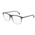 thumbnail image 6 of GUCCI GG0554O 004 Squared Grey Transparent Demo Lens 55 mm Men's Eyeglasses, 6 of 6