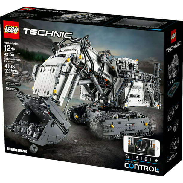 LEGO - Technic Liebherr 9800 Excavator 42100 - Walmart.com