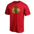 thumbnail image 2 of Men's Red Chicago Blackhawks Primary Logo Team T-Shirt, 2 of 3