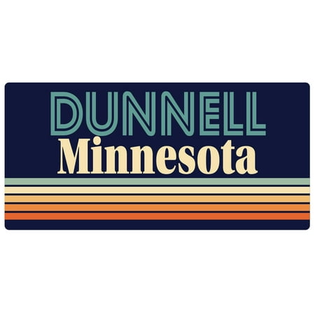 

Dunnell Minnesota 5 x 2.5-Inch Fridge Magnet Retro Design