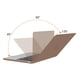 thumbnail image 4 of Funda para portátil MOSISO MacBook Air 15" M4 M3 M2 2025 Set, 4 of 6