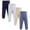 Blue Neutral, variant on Tapered Ankle Pants, 4- Pack, 0/3 Months- 5T