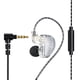 thumbnail image 2 of Auriculares con auriculares con cableado auriculares Rojoucción de ruido de sonido envolvente Llamada de voz con auriculares micrófonos suministros para computadoras transparentes Inevent EL022392-01B, 2 of 7
