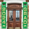 thumbnail image 5 of RnemiTe-amo 2024 Graduation Door Porch Sign Banner,Congrats Grad Porch Banner for Any Schools or Grades 2024 Graduation Party Decorations,Green, 5 of 6
