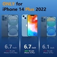 thumbnail image 2 of for iPhone 14 Plus Case Waterproof,Shockproof Bumper iPhone 14 Plus Phone Case with Built-in Screen&Camera Protector,Dustproof Anti-Scratch Anti-Stain Case for iPhone 14 Plus 5G 6.7inch-Blue, 2 of 14