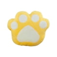 thumbnail image 4 of Cojín para asiento con forma de pata, cojín para el suelo, cojín suave para silla, bonito cojín para cama, habitación, jardín, decoración interior Amarillo Macarena Lindo cojín de asiento, 4 of 8