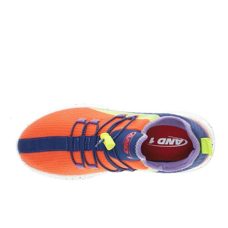 And1 Men\'s Multicolor Athletic Sneakers in Orange, Purple & Teal And1 mens basketball shoes - Gem main image 2