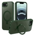thumbnail image 1 of Funda para iPhone 16e con Soporte Magnético Verde, 1 of 7