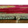 thumbnail image 6 of HomeRoots 350604 9 ft. x 13 ft. Wool Red Area Rug, 6 of 11