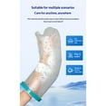 thumbnail image 4 of Waterproof Arm Cast Covers for Shower Adult, Reusable Cast Shower Cover Arm, Comfortable Cast Protector for Shower Arm Adult, Cast Bag for Bandages（Adult short arm）, 4 of 5