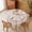 White D, variant on HBYJLZYG White Lace Tablecloth, Glossy but Minimalist Table Ornament, Elegant Jacquard Pattern, Smooth Refined Texture, Solid White Tone for Restaurant Dining Atmosphere Layout