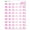 Pink Foil, variant on Foiled Mosque Planner Stickers / Appointments Reminder Stickers / Bullet Journaling / Bujo / Essential Productivity Stickers