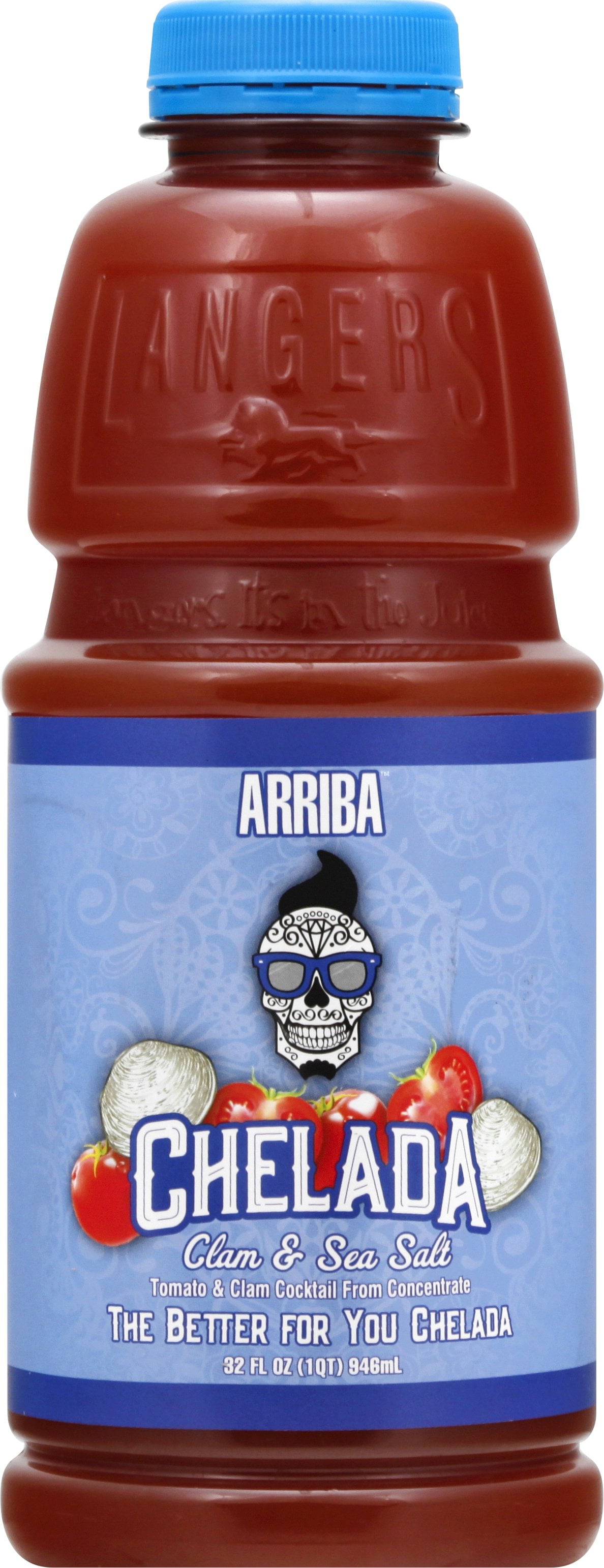 ARRIBA CHELADA CLAM & SEA SALT 32OZ