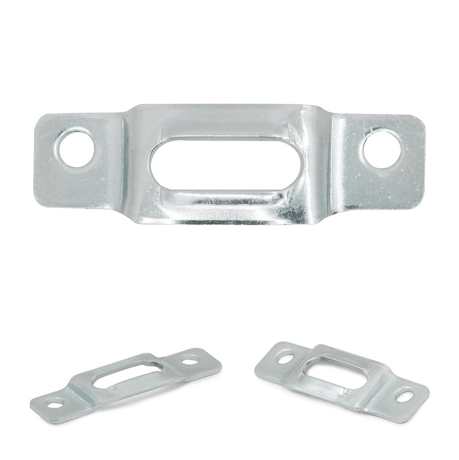 PHS T-Screw Security Plate Lock - 100 Pack Wood Frame Security Hanger - Anti Theft Picture Hangers, Secure and Easy to Install Picture Frame Hardware and Hanging Hardware for Wall Art