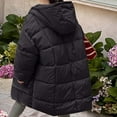 thumbnail image 4 of Children Boy Girl Collared Neck Parkas Jacket Hooded Outfits for Kid Long Warm Thick Puffer Hooded Plain Fall Winter Jacket 2026 Clothing Fashion, 4 of 6