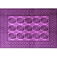 thumbnail image 1 of Ahgly Company Indoor Rectangle Southwestern Purple Country Area Rugs, 2' x 4', 1 of 4