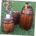 thumbnail image 3 of Wooden Barrel Planter Oak Aging Barrels bar Barrel Succulent Pot Small Wooden Bucket Gardening Planter Barrel Shape Plant Pot Wine Barrel for bar Whisky Floor Trim Antique$$Garden & Patio, 3 of 9