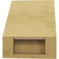 thumbnail image 4 of Ekena Millwork 5"W x 6"D x 6"H Burlington Rough Cedar Woodgrain TimberThane Knee Brace, Primed, 4 of 6