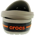 thumbnail image 3 of Crocs Unisex Crocband Clogs - Light Grey/Navy - M10W12, 3 of 3