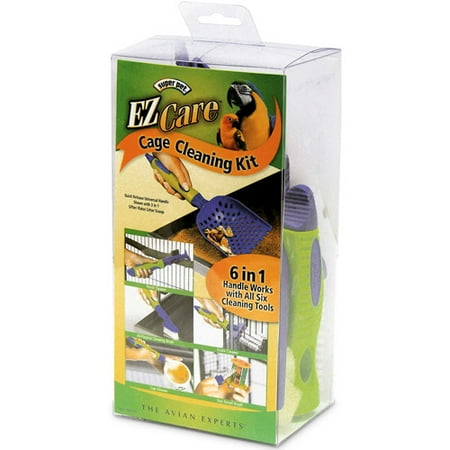 Super Pet EZ Care 6 in 1 Cage Cleaning Kit
