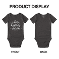 thumbnail image 3 of Happy Birthday Grandma! I Love You Baby Girl Boys Romper, 3 of 5