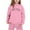 Pink, variant on XUELUO Toddler Girls Outfits Sets Autumn New York Letters Print Hoodies   Sweatpants 2 Piece Little Girls Training Tracksuits Suits