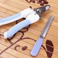 thumbnail image 1 of Flmtop Nail Clippers Safety Guard Grooming Stainless Steel Pet Claw Scissors Toe Nail Trimmer for Dogs Blue, 1 of 9
