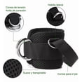 thumbnail image 2 of Par de grilletes de tobillo con grilletes de gimnasio para secuestrar glúteos, 2 of 6