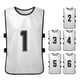 thumbnail image 2 of 6 PCS Adults Soccer Pinnies Quick Drying Football Team Jerseys Youth Sports Scrimmage Soccer Team Training Numbered Bibs Practice Sports Vest, 2 of 5