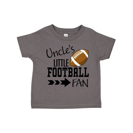 

Inktastic Uncle s Little Football Fan Gift Toddler Boy or Toddler Girl T-Shirt