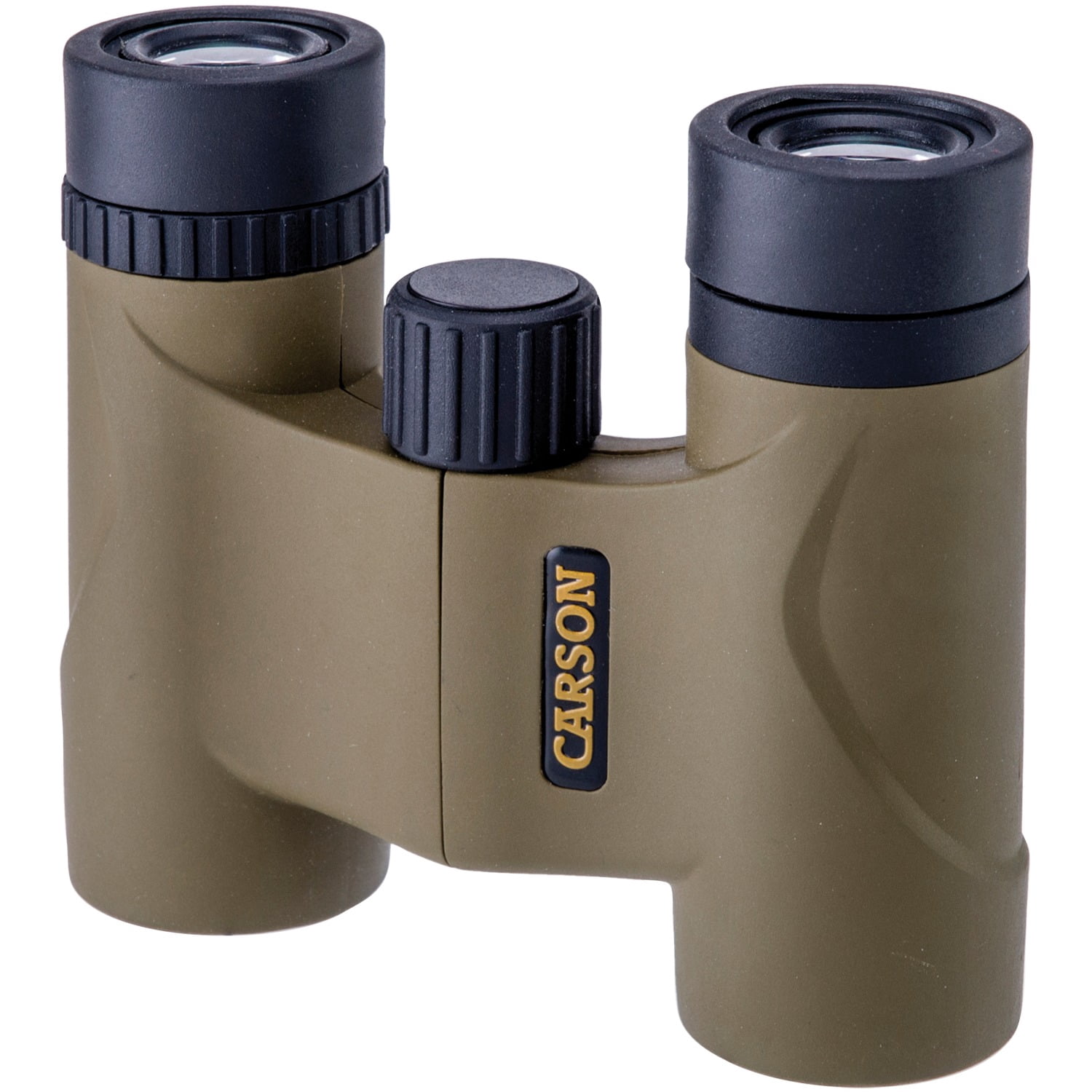 Carson Stinger 8x22mm Compact and Lightweight Binoculars - Includes Pouch, Wrist Strap, and Lens Cloth