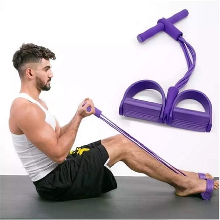 Pink Portable Pilates Bar Resistance Band Therabar Toning Bar Two Piece Design Easy Carrying Perfect for Total Body Toning &Cardio Training Eco-Friendly Material