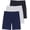 Set 2, variant on 3 Pack: Mens 9" Stretch Golf Shorts with Pockets - Flat Front Casual Work Dress Short for Men