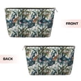 thumbnail image 2 of Picia Hawaiian Style Printed Leather Travel Toiletry Bag,Cosmetic Organizer, Makeup Travel Bag, Durable Travel Pouch, Compact Toiletry Bag, Travel Accessories, 2 of 6