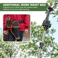 thumbnail image 6 of Electric Pruning Shears with 2.1m Telescopic Pole&4.5ah Battery&waist Bag,Cordless Electric Secateurs with Battery Level Display/Cutting Times for Fruit Trees Hedge Bush Orchard, 6 of 8