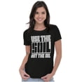 thumbnail image 4 of Use The Soil Not The Oil Earth Day Womens Slim Fit Graphic Tee Brisco Brands X, 4 of 5
