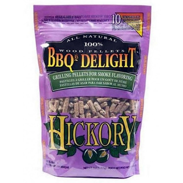 BBQr's Delight Hickory Pellet Blend 1lb Grilling Smoking Pellets 100