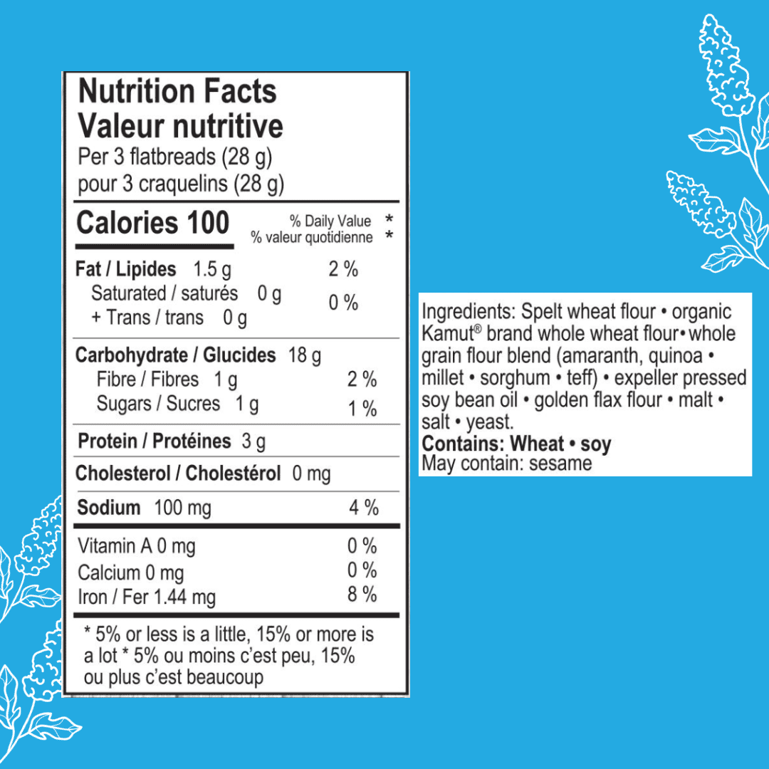 Suzie's 7 Ancient Grain Flatbread Crackers| Pack of 6 | Low-Fat & Vegan, Kosher, Whoelgrain | Healthy Snack Option | 4.6 oz each
