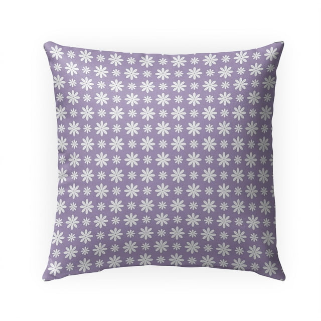 Flower Shower Lavender Outdoor Pillow by Kavka Designs