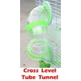 thumbnail image 2 of 4-Story Acrylic Clear Hamster Mouse Gerbil House Habitat Home Cage With Large Top Exercise Running Ball, 2 of 9