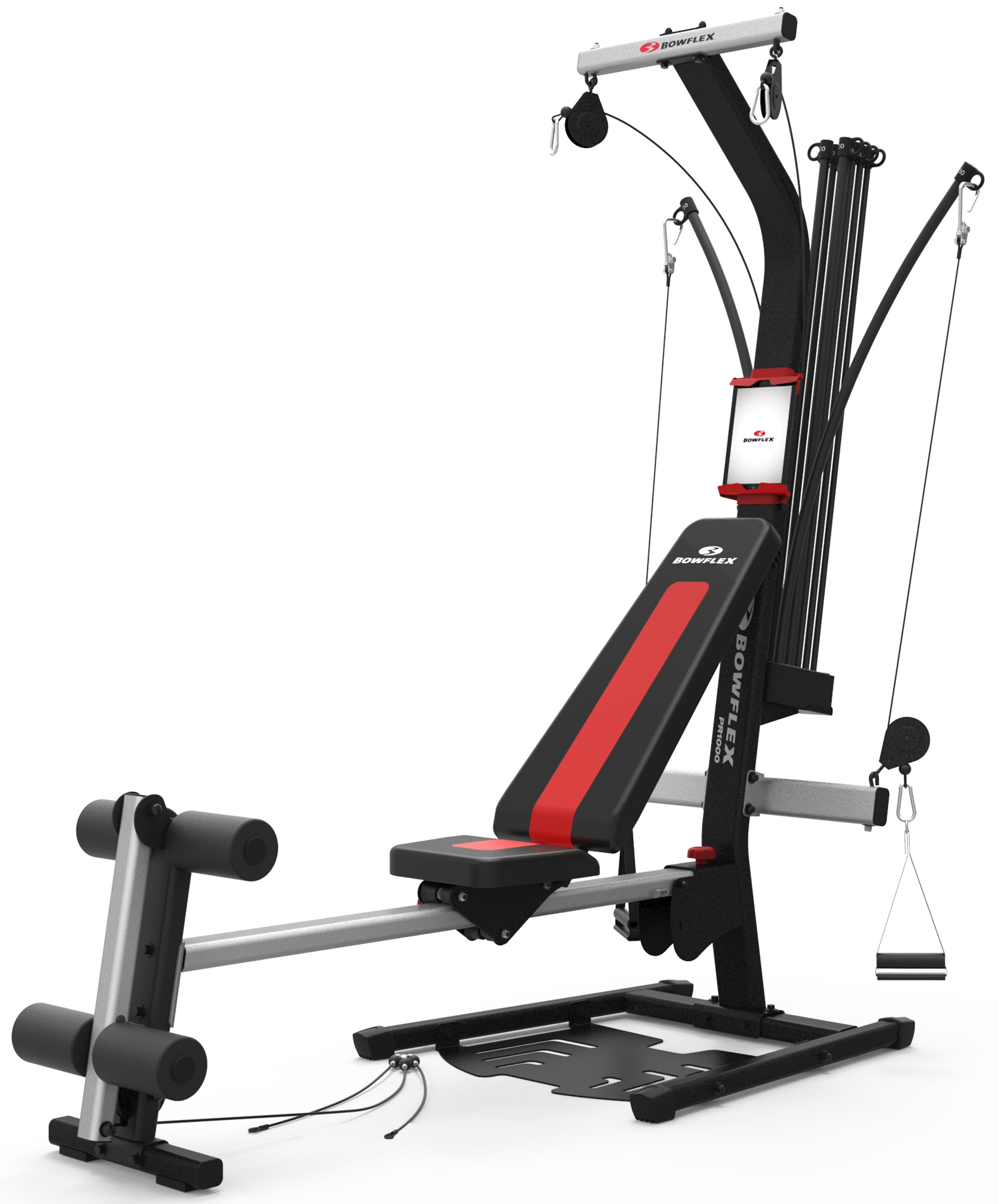 Bowflex PR1000 Home Gym Weight Lifting Aerobic Rowing and Vertical Folding Bench - image 3 of 10